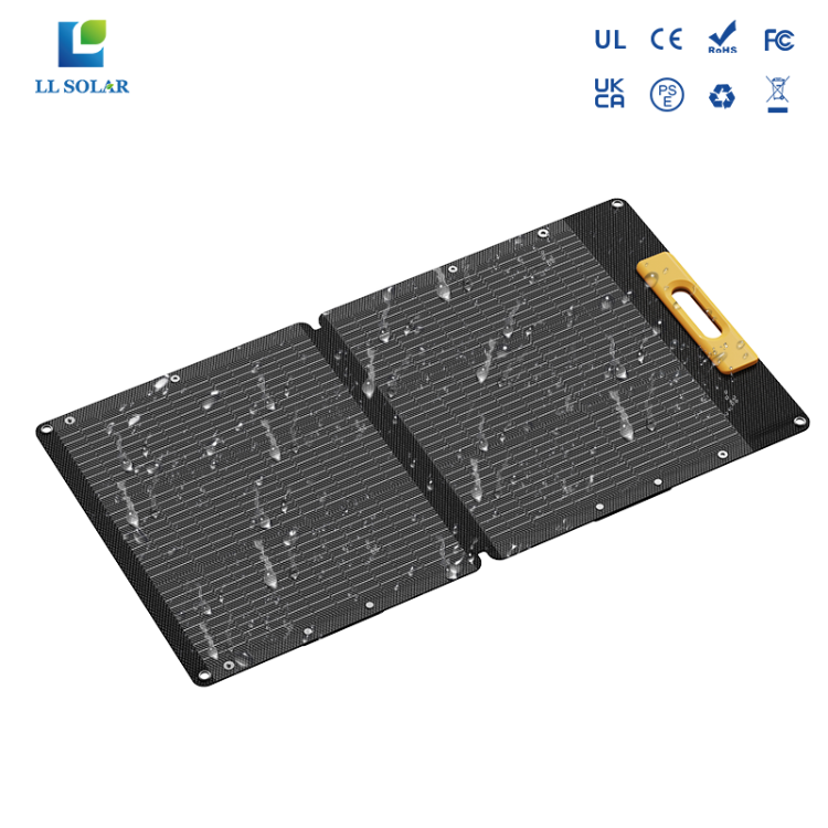 Solar Panel Handle Buy Wholesale China 120 Watt Foldable Portable Solar Charger For Power ...