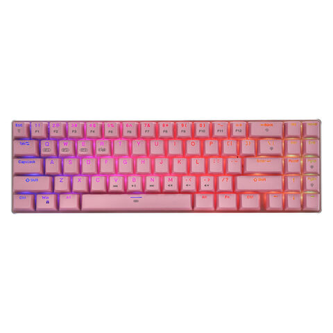 Huo Ji Cq006 Bt Wireless Mechanical Keyboard Red Switches