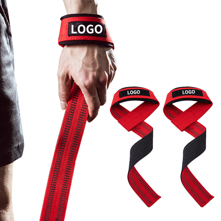 ihuan Wrist Straps for Weight Lifting - Lifting Straps for Weightlifting |  Gym Wrist Wraps with Extra Hand Grips Support for Strength Training 