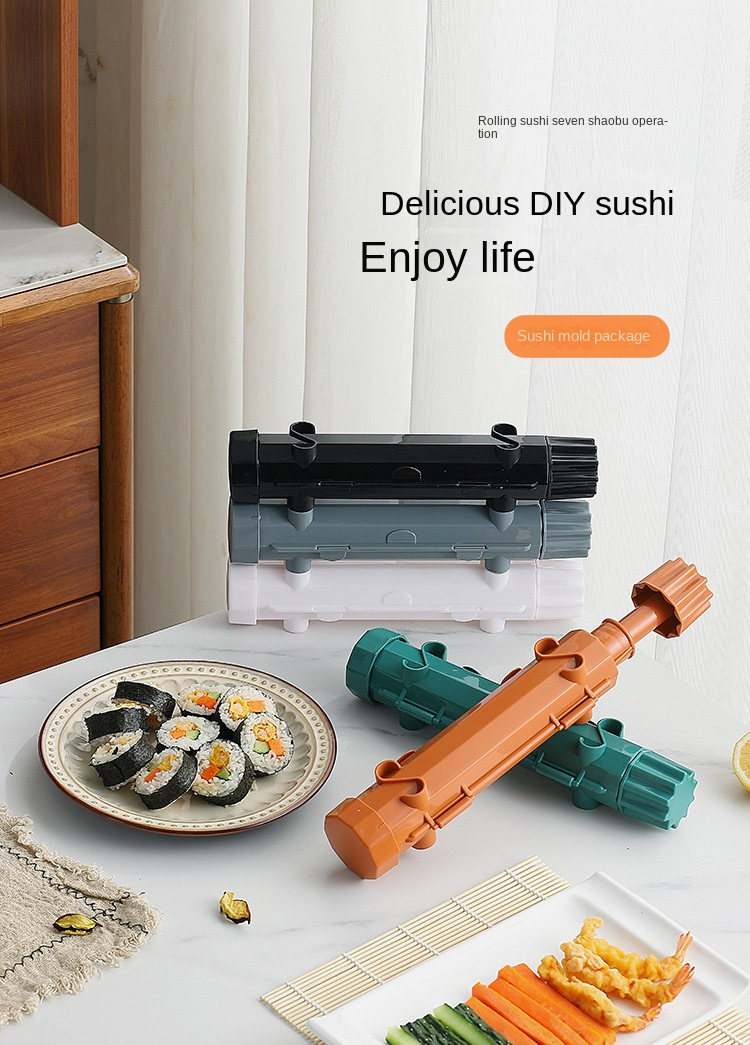 Buy Wholesale China Professional Super Space Sushi Bazooka Upgrade Sushi  Roller Mold Food Grade Plastic Sushi Tools & Sushi Roller at USD 0.58