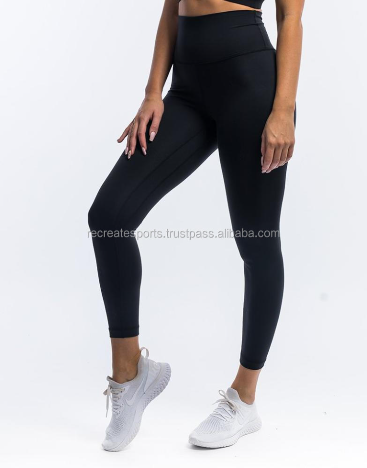 Custom Logo Gym Leggings Yoga Pants Fitness Sports Women High
