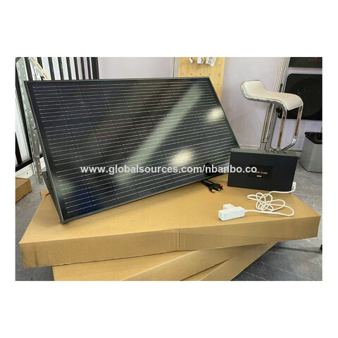 Système d'alimentation solaire 300W 600W 800W avec micro-onduleur, centrale solaire portable pour balcon, systèmes de stockage d'énergie domestique