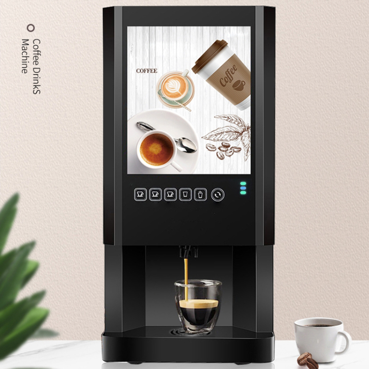 Automatic Instant Coffee Maker Commercial Beverage Machine Household Coffee  Machine Milk Tea Juicer Soy milk Hot Drink Machine - AliExpress