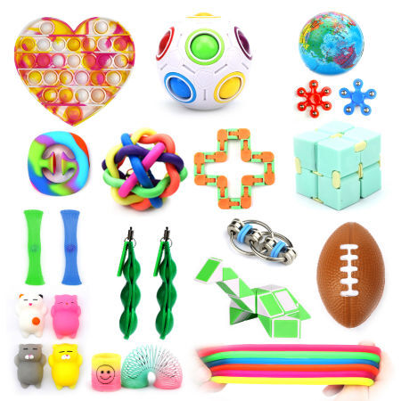 Factory Direct High Quality China Wholesale 19 24 30 50 Piece Fidget ...