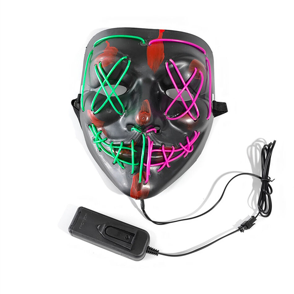 Wholesale Halloween Decoration Light Up Dj Party Neon Glowing El Wire