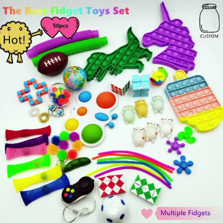 Forfait Fidget Toys, paquet de jouets agités à moins de 10 euros, boîte de  remuement