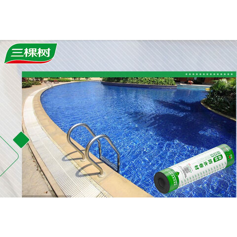 3trees Building Material Roof Sheet High Quality Enhanced Cross Film-based Self-adhesive Waterproof Membrane