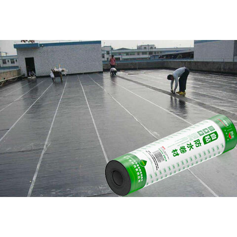 3trees Building Material Roof Sheet High Quality Enhanced Cross Film-based Self-adhesive Waterproof Membrane