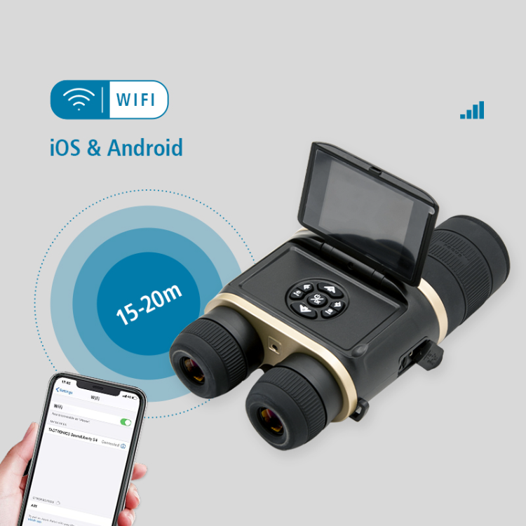 Infrabel Camera Customizable Infrared Night Vision Binoculars With Hd Screen, 640p ...
