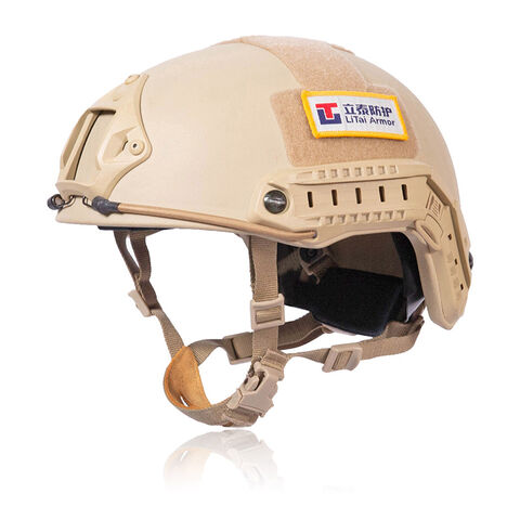 Casque tactique FAST, avec équipement tactique multifonctionnel avec rails  latéraux et NVG réglable, pour équipement tactique