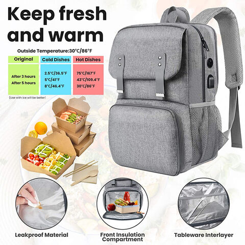 Mochila para discount portatil y comida