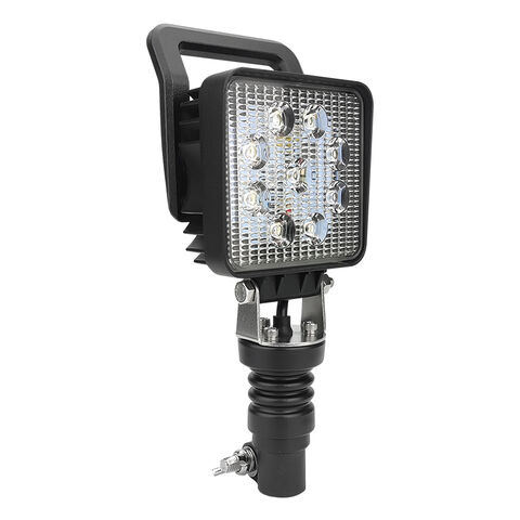 LED Arbeitsscheinwerfer 12-24V mit Griff, Schalter, Magnet