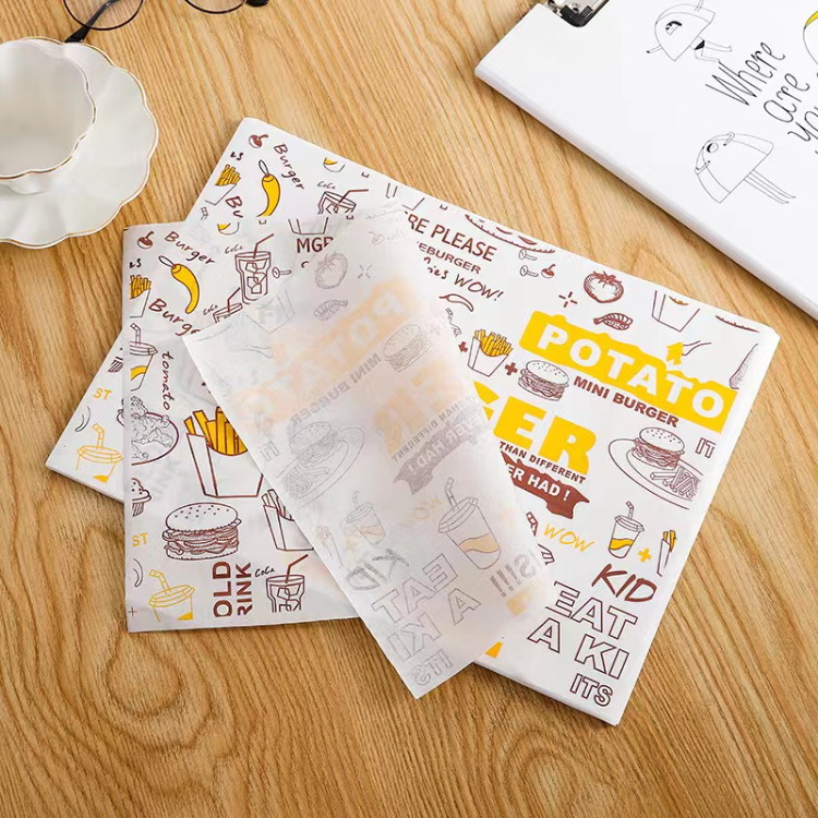 Oil Wrapper Buy Wholesale China Customized Printed Logo Oil Proof Food Wrapper ...