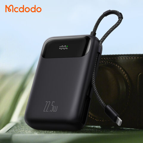 Buy Wholesale China Mcdodo 371 20000mah Pd Usb C Powerbank With Lightning  Cable 22.5w 20w Qc3.0 Pd3.0 Power Bank For Iphone 14 13 12 Pro Max & Power  Bank at USD 20.77