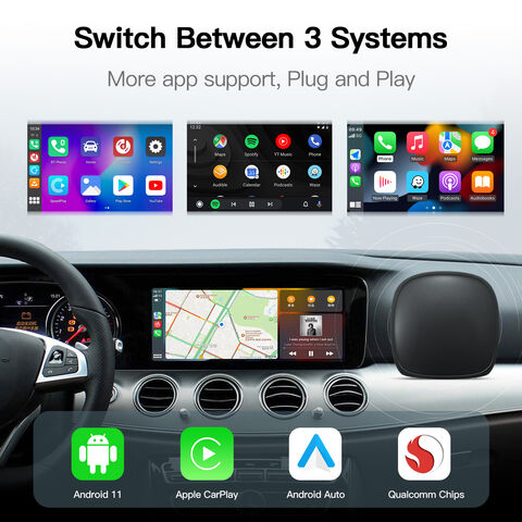 Carplay AI Box Wireless Carplay Android Auto Adapter Car Multimedia Video  Gift