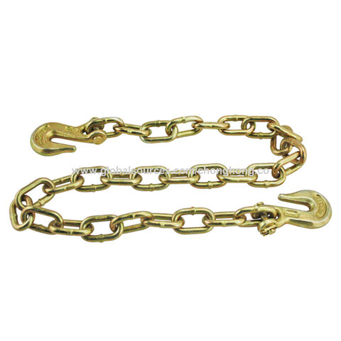 Factory Supply Tow Truck Chains Yellow Zinc Transport Chain G70