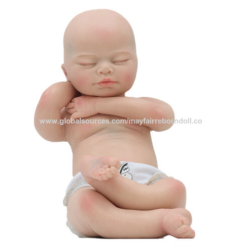 Mini poupée bébé silicone 6 pouces renaissance poupée bébé mini renaissance  bébé fille
