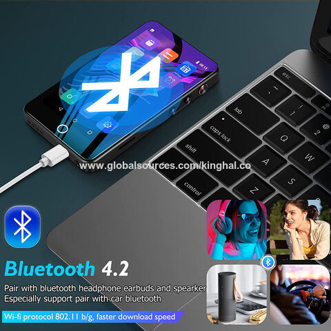 Lecteur MP3 32GB Bluetooth 5.0, Lecteur Portable De Musique Sportive,  Lecteur MP