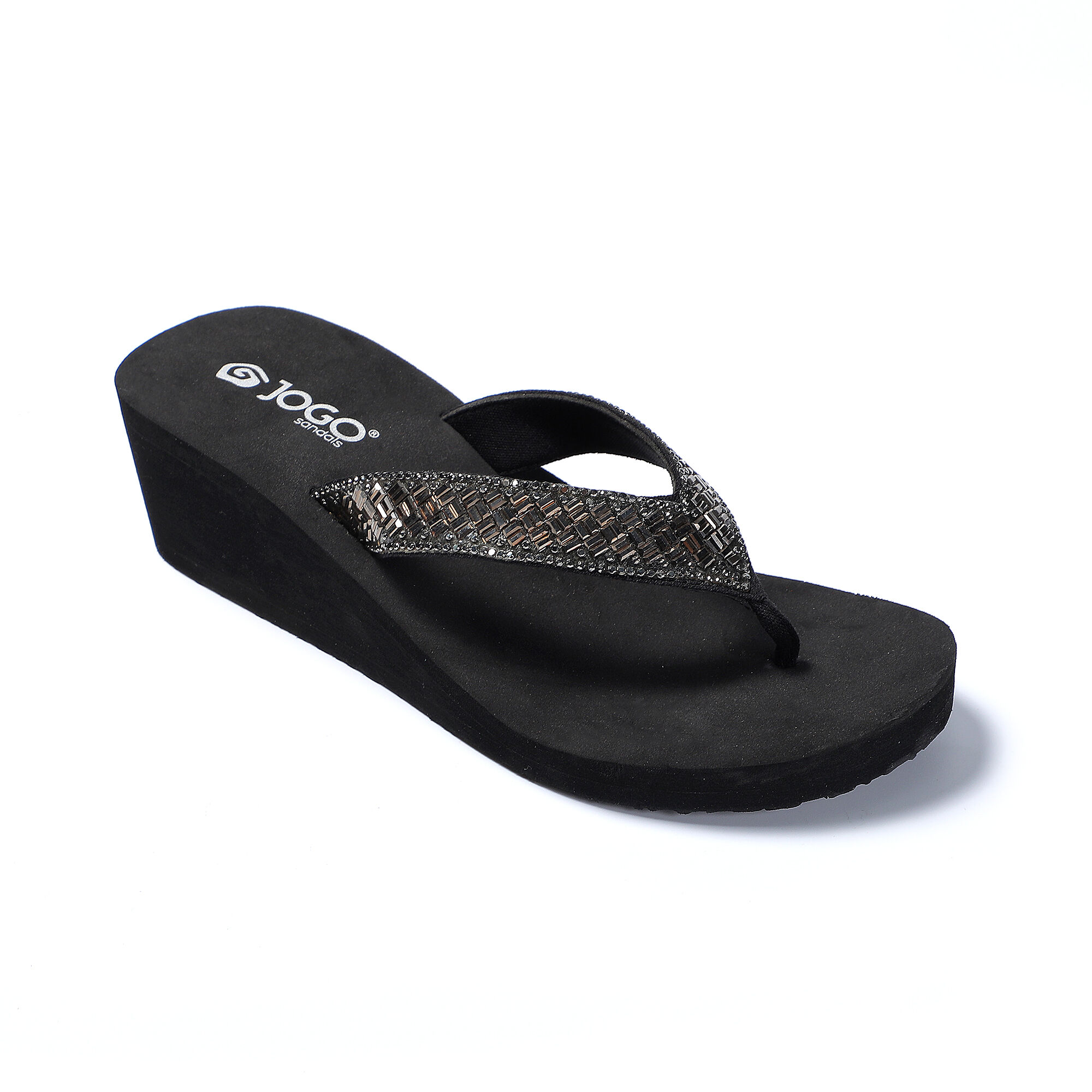 US$32.41-Slippers Women Summer High Heel Sandals New Black High Heels 12cm  Club High Platform Thin Heels Party Girl Show Sandals-Description