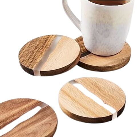 Wood And Resin Coasters
