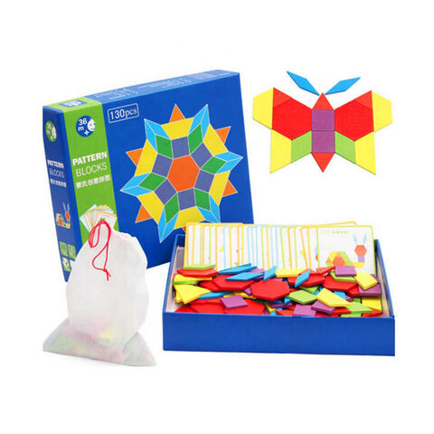 Em promoção! Montessori Brinquedos De Jogos De Quebra-cabeça De Madeira  Brinquedos De Diy Matemática Geometria Jogos De Tabuleiro Criança A Pensar  A Lógica De Formação De Brinquedos Educativos Para Crianças
