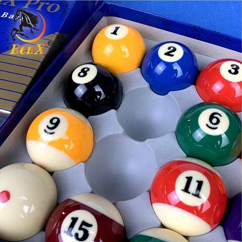 Benx 57.2mm 3a Pool Ball Crystal Color Factory Directly Sale Benx 57.2mm 3a Pool Ball Crystal Color Factory Directly Sale