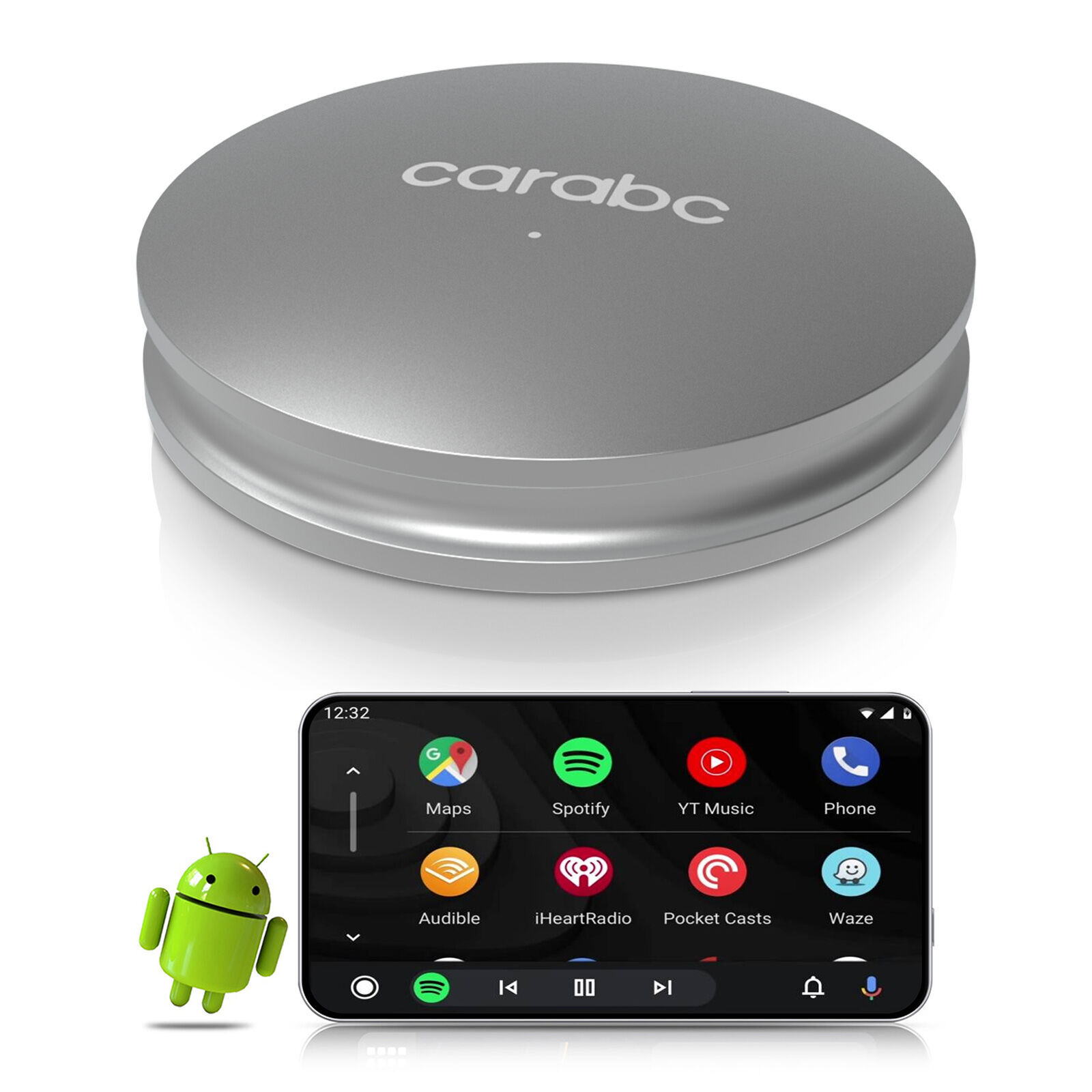 CARABC adaptador inalámbrico Apple Carplay OEM Dongle, conversión