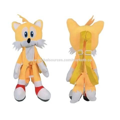 Buy Wholesale China High Quality Super Sonic Plush Backpack Ultrasonic  Mouse Sonic Doll Backpack Nak Plush Toy Backpack & Sonic Backpack at USD  4.6