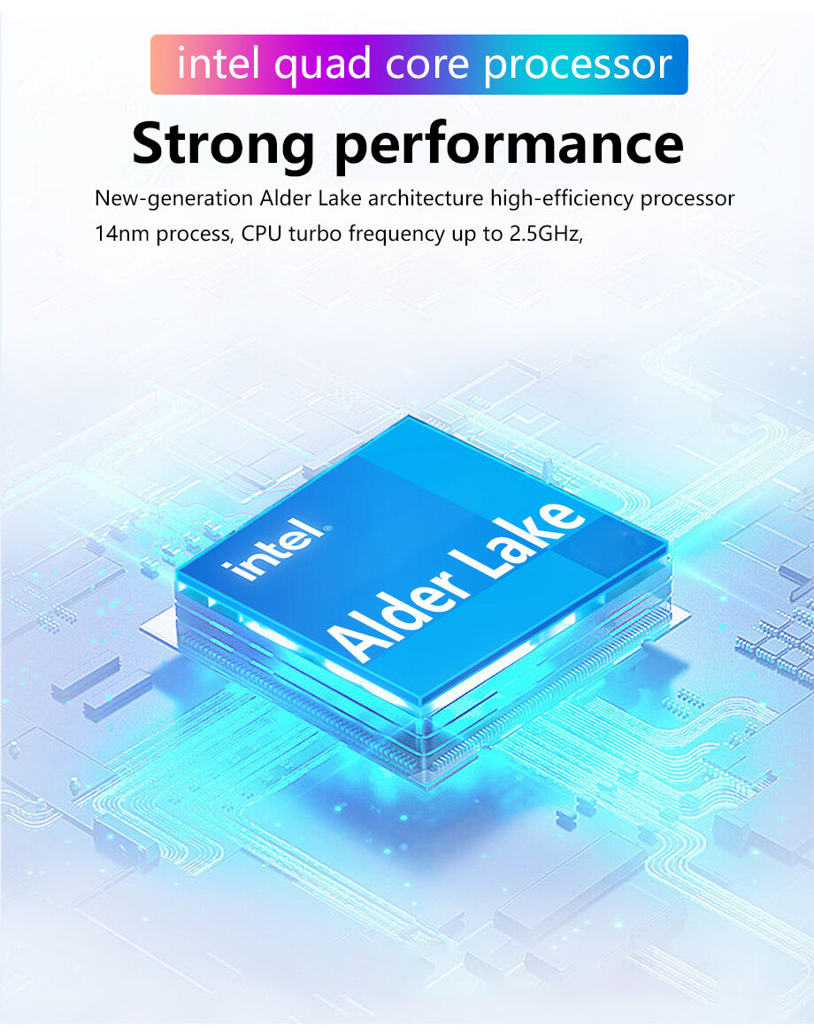 Small Wonder Big Performance Quad Core N100 Cpu Touch Screen Mini ...