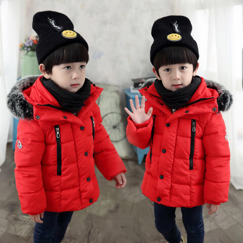 Buy Standard Quality China Wholesale Kids Hooded Coat Cotton padded Jacket For Children Solid Color With Wool Collared Girls And Boys Warm Jacket 7.99 Direct from Factory at Quanzhou Chuanda Clothing ...