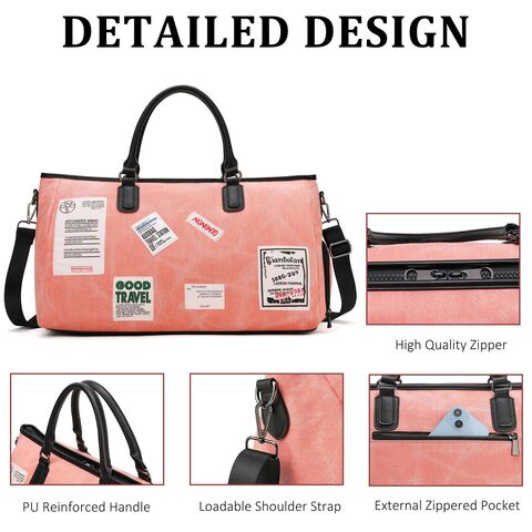 Wholesale Travel Storage Bag Customized Vintagexury Outdoor Business  Oversize Custom Leather Duffle Bagswaterproof Luggage Carry Canvas PU From  m.