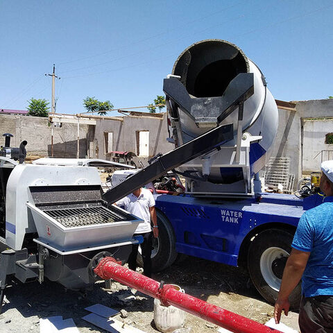 Self Loading Concrete Mixer Truck In USA - Aimix Group