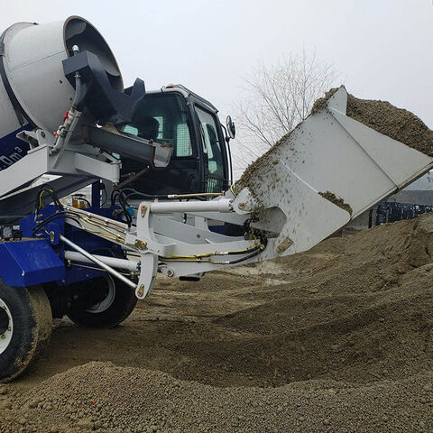 Self Loading Concrete Mixer Truck In USA - Aimix Group