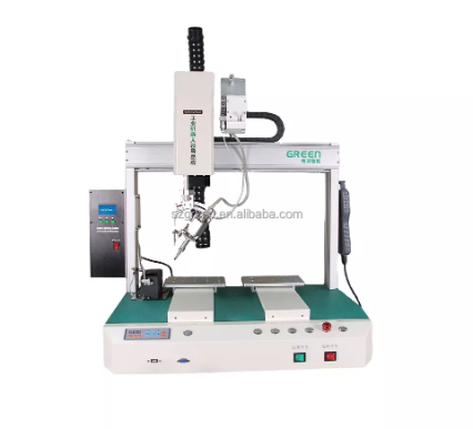 Custom Soldering Machine Buy Standard Quality China Wholesale Green Automated Tin Wire Soldering ...