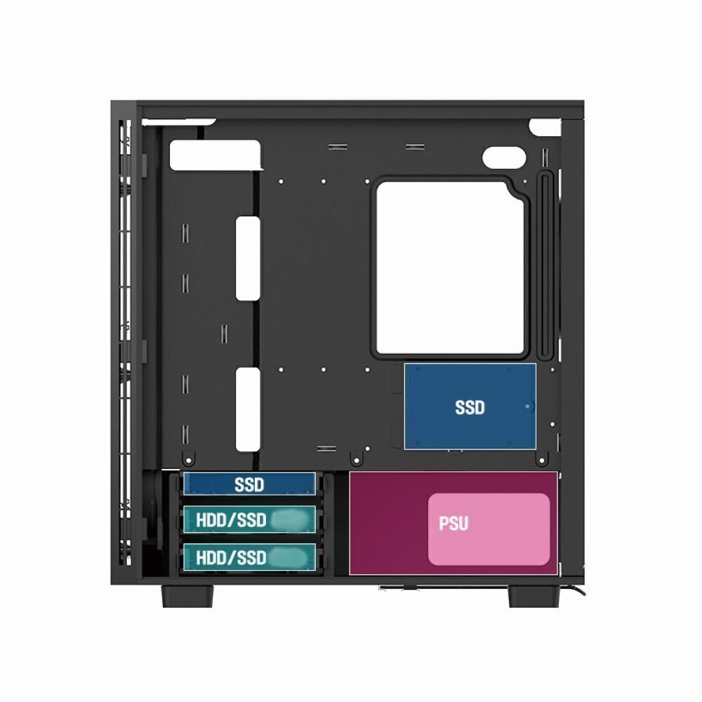 Buy Wholesale China Micro Atx Computer Chassis Steel Mesh Front Penal ...