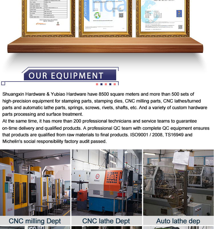 China Factory Custom Made High Quality Brass Stainless Steel Flat Head ...