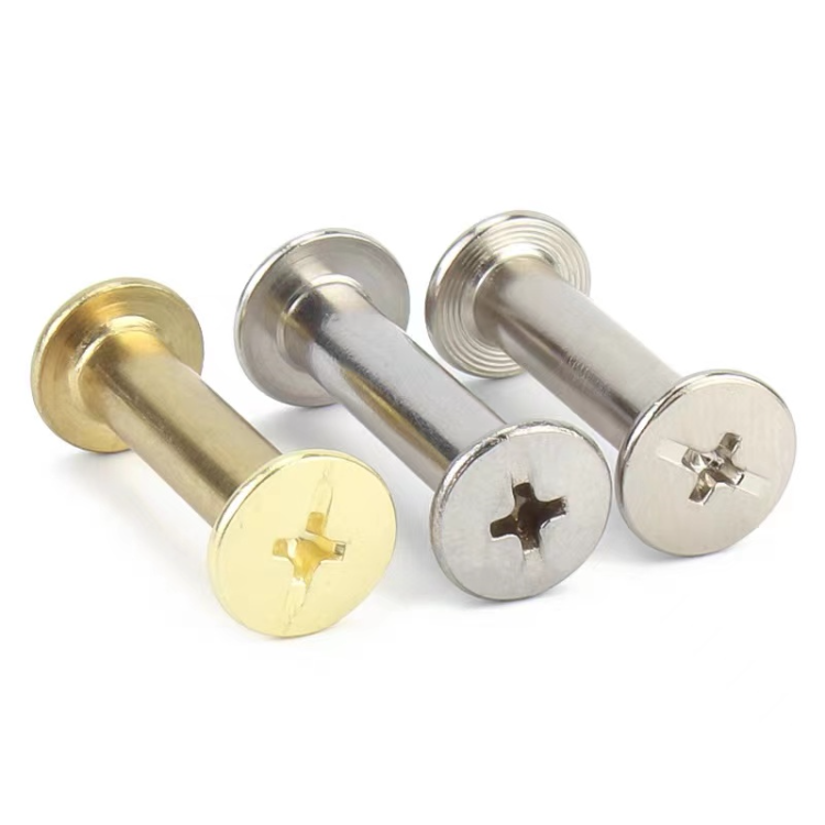 Buy Wholesale China Wholesale Copper Plated Ledger Screws Album Rivet