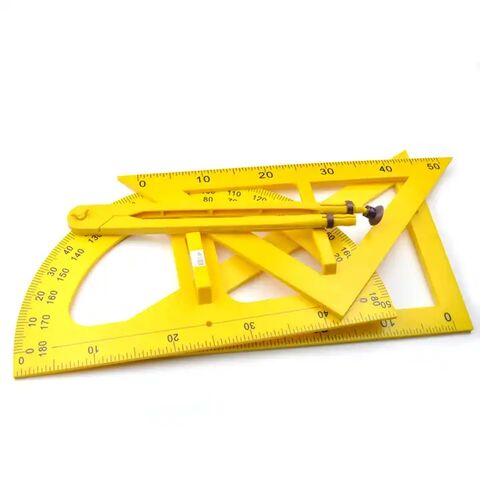 custom/wholesale cheap math geometry tool,ruler set