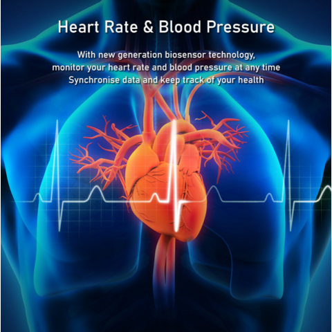 L18 Montre Connectée fréquence cardiaque moniteur de pression