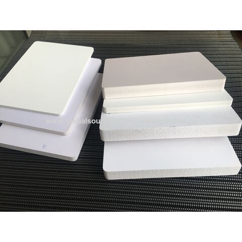 White Sintra PVC Foam Board Plastic 1/4 (6 mm) Thick 24 x 24
