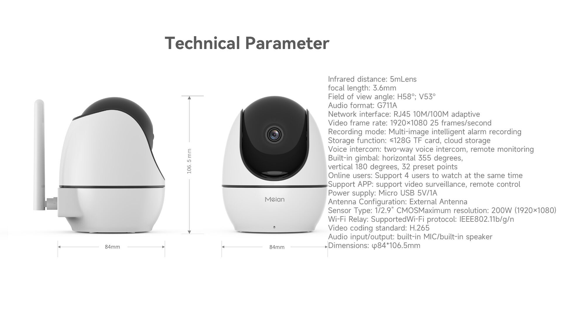 Buy Wholesale China Smart Home Cctv Cameras With Cloud Services & Ip ...