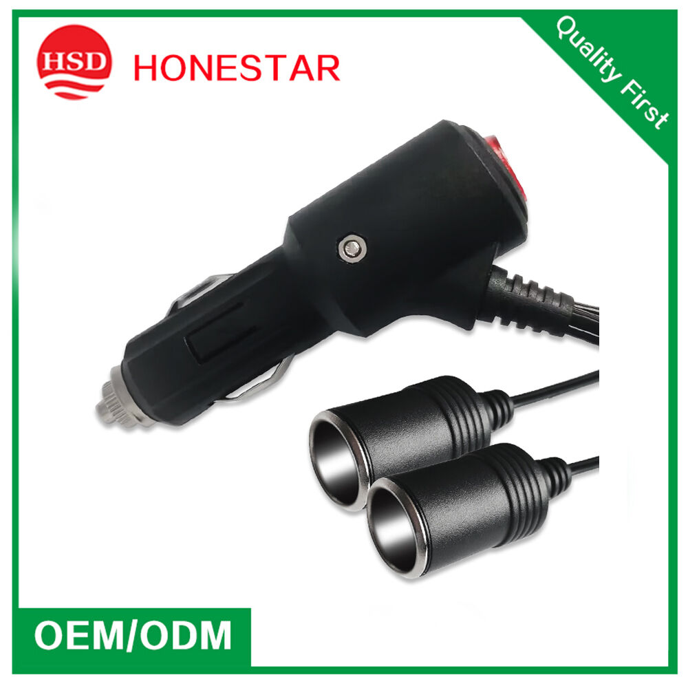 USB to Cigarette Lighter Adapter 12V, USB A Male to 12 Volt