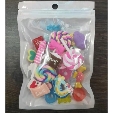 200 Pcs Slime Charms Cute Set, Bulk Mixed Resin Flatback Fake Candy Charms  Assorted Sweets Slime Beads Making Supplies for DIY Craft Making and
