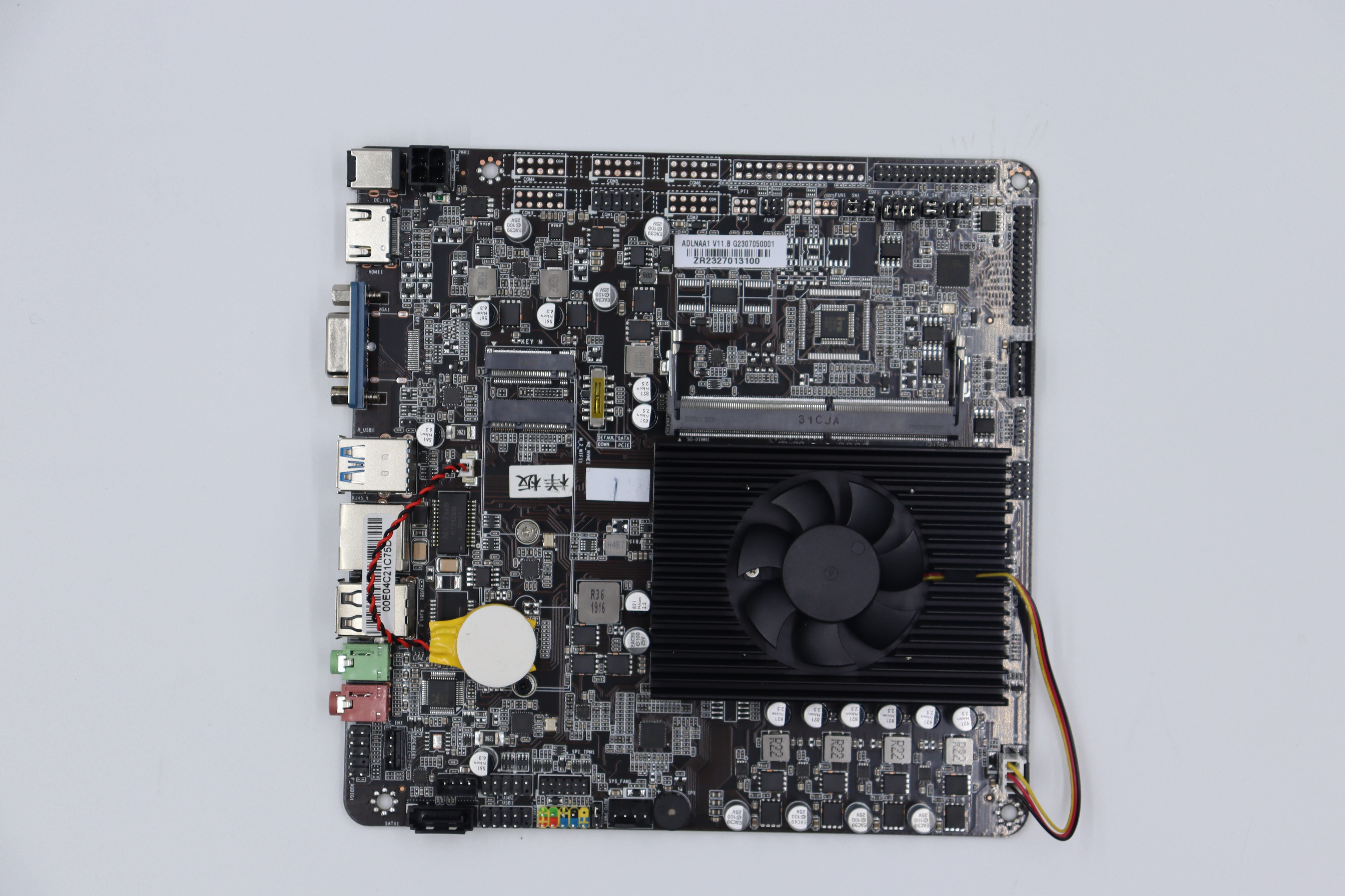 Esonic Mini Itx Motherboard Adlnaa1 1 Com Support Alder Lake-n Soc