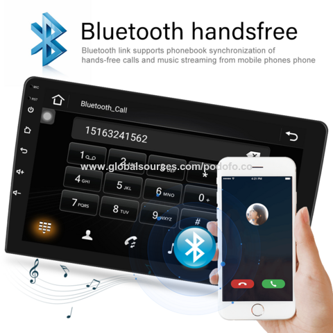 Buy Wholesale China Podofo Android 13 1+32g 2 Din Car Radio Stereo 9 2.5d  Touch Screen Carplay & Android Auto Gps Wifi Hifi Audio Fm Rds Bt & Android  13 Car Radio
