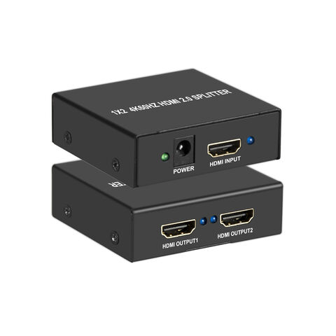 Buy Wholesale China Custom Size 1x2 Hdmi 2.0 4k@60hz Hdcp 2.2 Splitter,  Supports 4k2k, Full 3d, 12-bit Deep Color And High Definition Lossless  Audio & Hdmi Splitter at USD 1