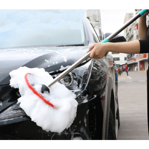 Car Cleaning Brush Car Wash Brush Telescoping Cleaning Mop