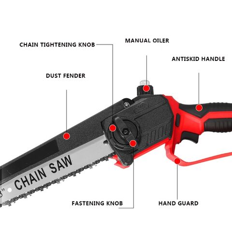 Cordless Electric Chain Saw Household Logging Saw Chainsaw