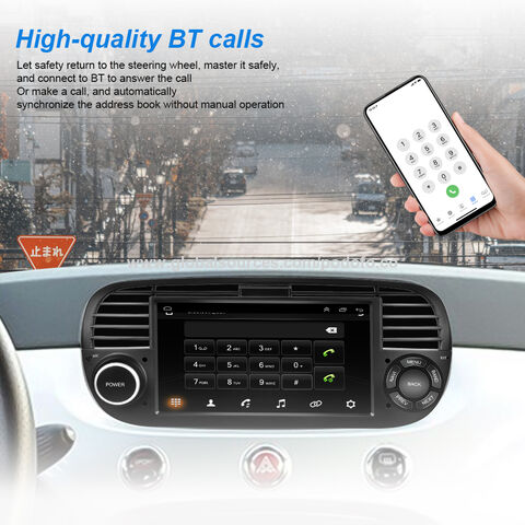Autoradio For FIAT 500 CarPlay Android 12 Multimedia 2007-2015 8
