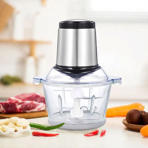 304 Stainless Steel Electric Chopper Meat Grinder Mincer Food